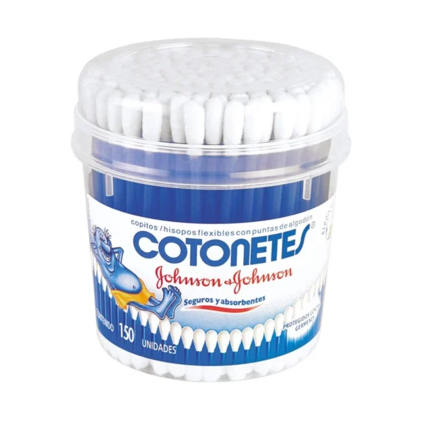 Cotonetes Johnson & Johnson 150 Unidades