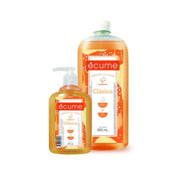 Promo Jabón Líquido ECUME Clásico 980ml + 340ml