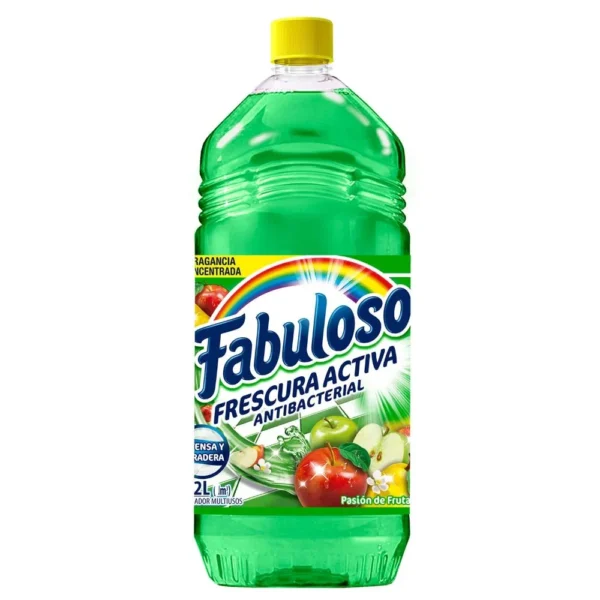 Limpiador Liquido Fabuloso Pasión de Frutas 2 Litros