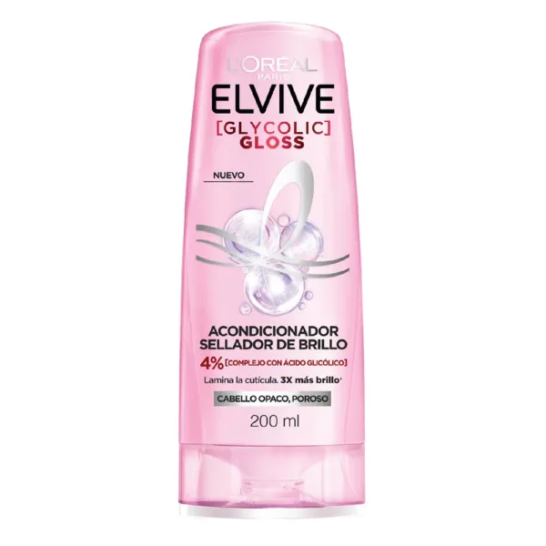 Acondicionador Elvive  Glycolic Gloss 200ml