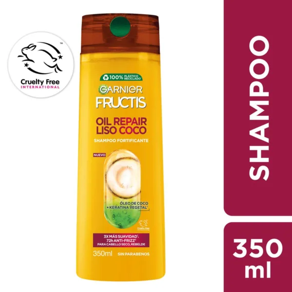 Shampoo Fructis Oil Repair Liso Coco 350 ml