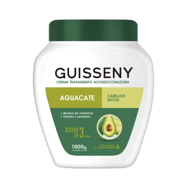 Crema Acondicionadora Guisseny Aguacate 1000g