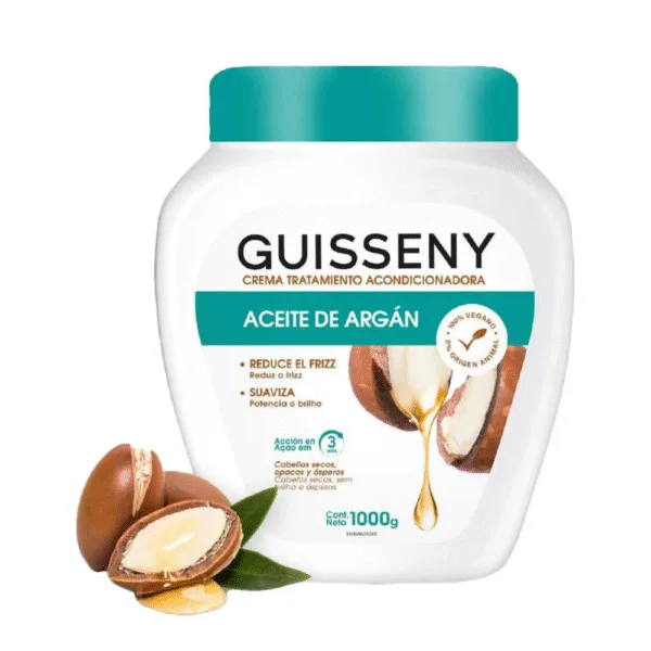 Crema Acondicionadora Guisseny Aceite de Argán 1000g